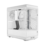 HYTE Y40 Tempered Glass Mid Tower Case Snow White