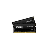 Kingston FURY Impact 32GB (2x16GB) DDR4-3200 CL20 SODIMM Memory (KF432S20IBK2/32)