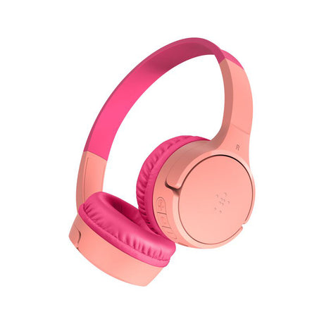 Belkin SoundForm 2 Mini Kids Wireless Headphones - Pink