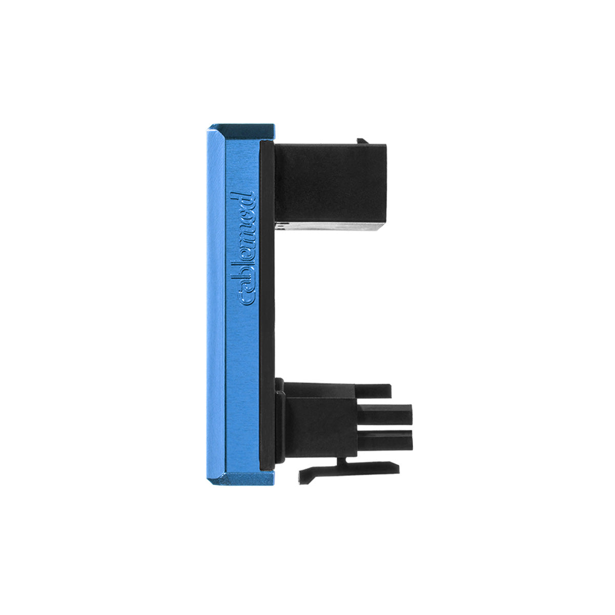 CableMod 12VHPWR 180 Degree Angled Adapter v1.1 - Variant B - Blue