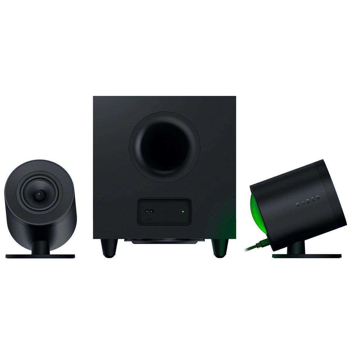 Razer Nommo V2 Pro Full-Range 2.1 PC Gaming Speakers with Wireless Subwoofer