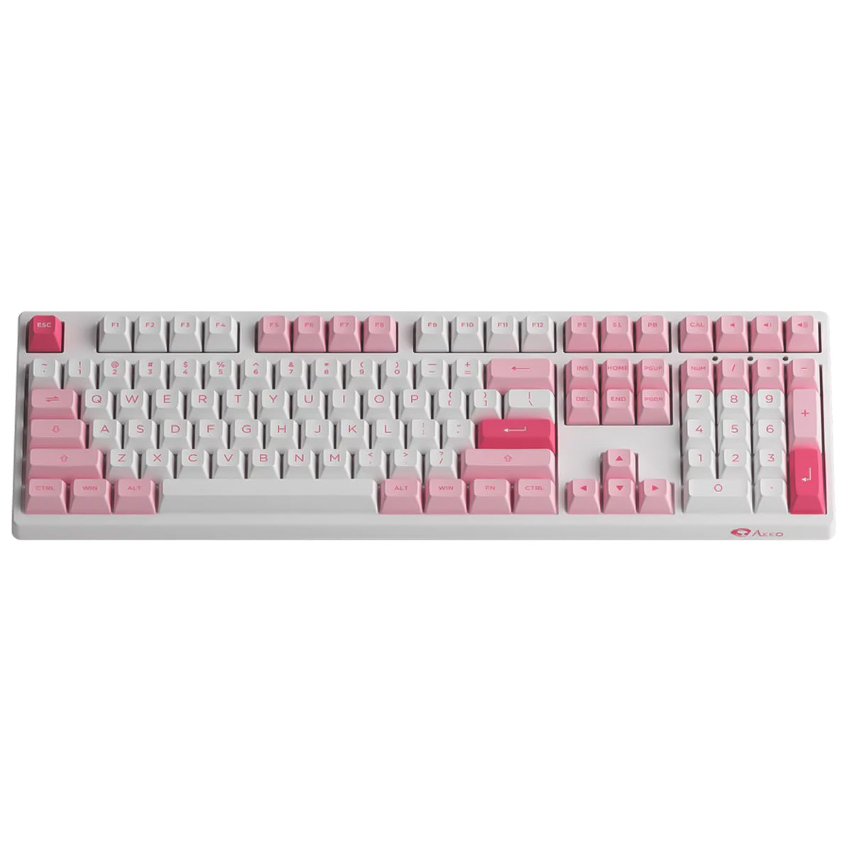 Akko 3108 V3 Prunus Lannesiana Full Size Mechanical Keyboard - Frost Pink Switch