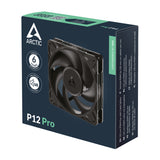 Arctic P12 PRO 120mm Premium Cooling Fan - Black