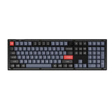 Keychron V6 Knob Full Sized RGB Frosted Black Mechanical Keyboard - K Pro Red Switch