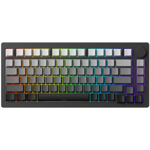 Akko Monsgeek M1W V3 HE-SP Black Gradiant 75% RGB Wireless Mechanical Keyboard - Magnetic Yellow Switch
