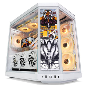 Abyssal GODLIKE RTX 5090 Ryzen 9 9950X3D Gaming PC - WHITE