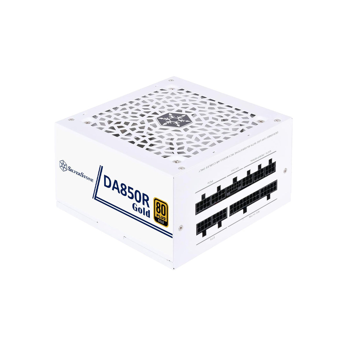 Silverstone DA850R-GMA 850W Fully Modular 80Plus Gold Power Supply - White