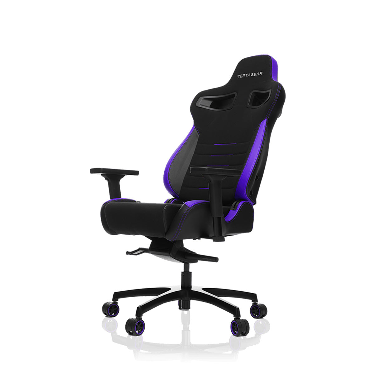 VERTAGEAR PL4500 X-Large Gaming Chair Black/Purple Edition (LED/RGB Upgradable)