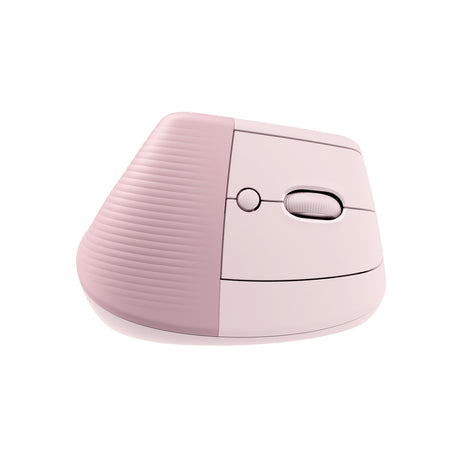 Logitech Lift Vertical Ergonomic Wireless Mouse - Rose