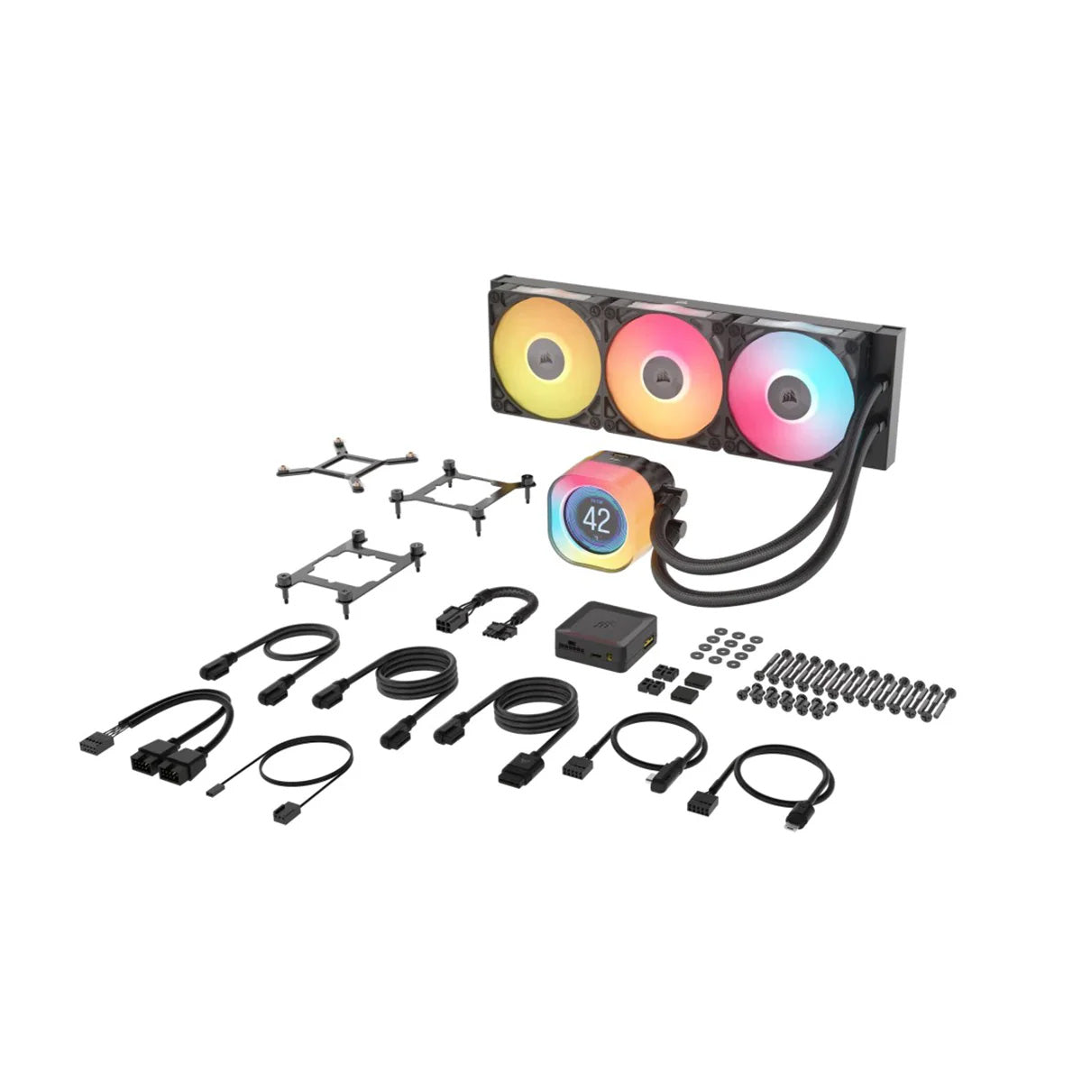 Corsair iCUE LINK TITAN 360 RX LCD Black 360mm AIO Liquid CPU Cooler