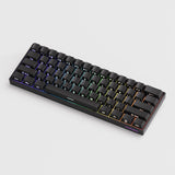 Akko Monsgeek Fun60 Pro 60% Wireless Hall-Effect Gaming Keyboard Black - Glare Magnetic Switch