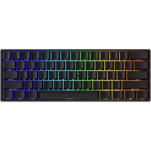 Akko Monsgeek Fun60 Pro 60% Wireless Hall-Effect Gaming Keyboard Black - Glare Magnetic Switch