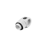 Bitspower Rotary 90-Degree Extender Fitting - Deluxe White