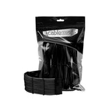 CableMod Pro ModMesh Sleeved 12VHPWR StealthSense Cable Extension Kit - Black