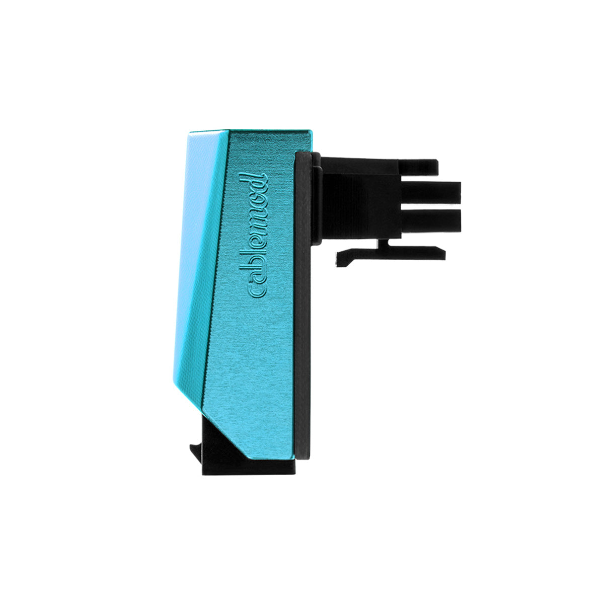 CableMod 12VHPWR 90 Degree Angled Adapter v1.1 - Variant B - Light Blue