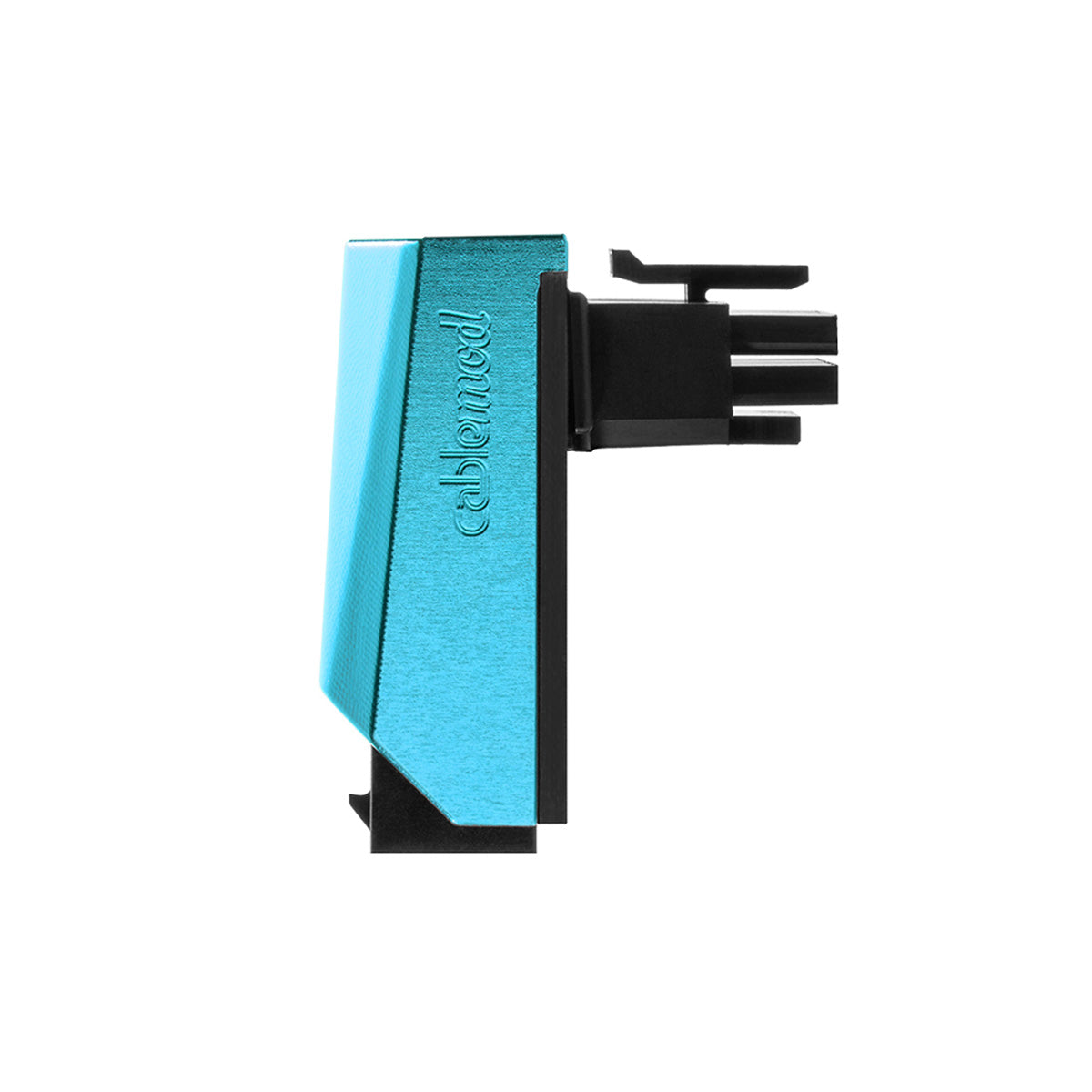 CableMod 12VHPWR 90 Degree Angled Adapter v1.1 - Variant A - Light Blue