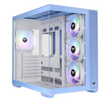 Thermaltake View 380 Tempered Glass ARGB Mid Tower Case - Hydrangea Blue Edition