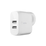 Belkin Dual USB-A Wall Charger 24W with MicroUSB Cable