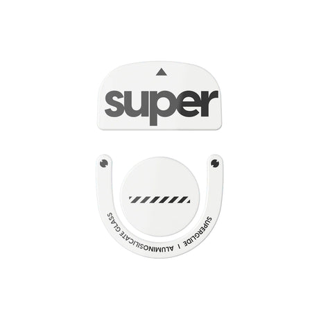 Pulsar Superglide Glass Mouse Skates for Logitech G Pro X Superlight 2 - White