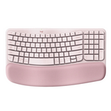 Logitech Wave Keys Wireless Ergonomic Keyboard - Rose