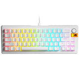 Glorious GMMK 3 HE 65% Wired Mechanical Keyboard Fox HE Linear Switch - White