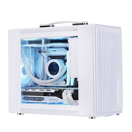 CL Alpha mATX TG Case - White