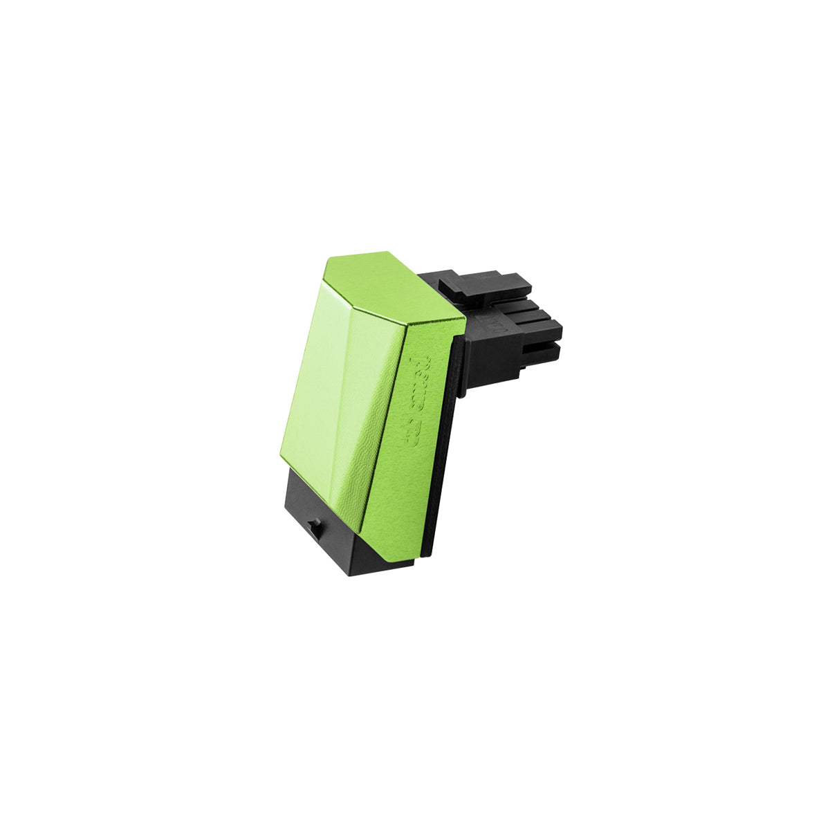 CableMod 12VHPWR 90 Degree Angled Adapter - Variant A - Green