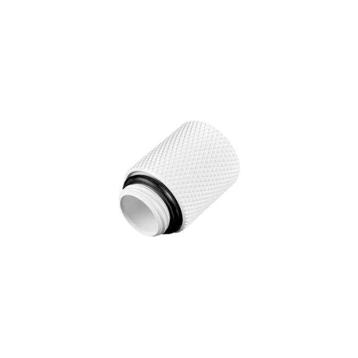 Bitspower Extender 20mm Fitting - Deluxe White