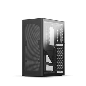 Ssupd Meshlicious Mini ITX Case - Tempered Glass - Black - PCIE 3.0