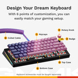 Glorious GMMK 3 HE 100% Wired Mechanical Keyboard Fox HE Linear Switch - White