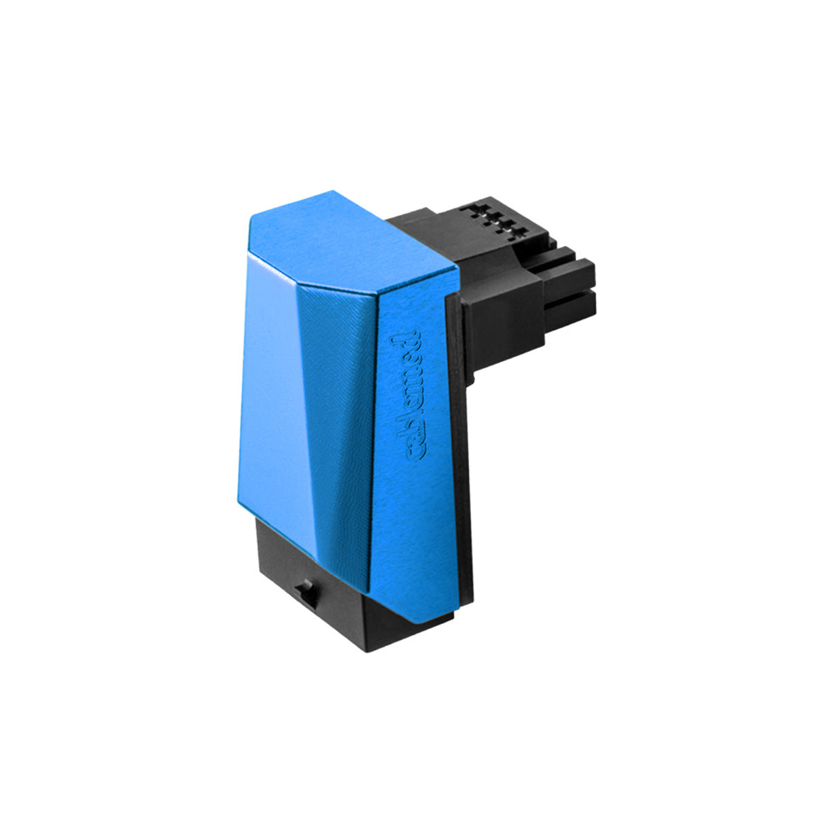 CableMod 12VHPWR 90 Degree Angled Adapter v1.1 - Variant B - Blue