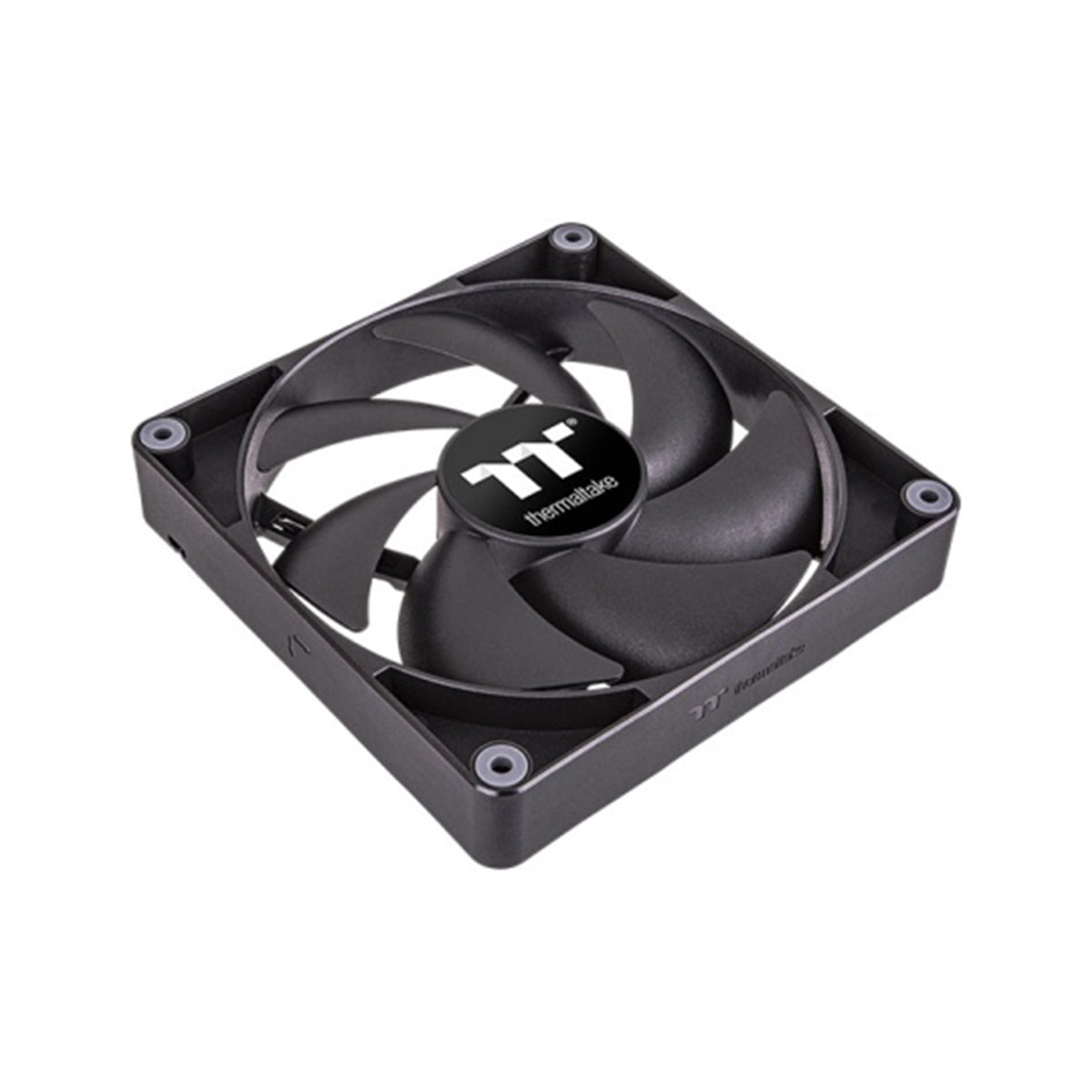 Thermaltake CT120 PC Cooling Fan (up to 2000RPM) Black Edition - 2 Fan Pack