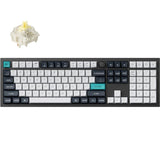 Keychron Q6 Max Full Sized RGB Carbon Black Wireless Mechanical Keyboard - Jupiter Banana Switch