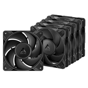 Arctic P12 PRO PST 120mm Premium Cooling Fan - Black - 5 Pack