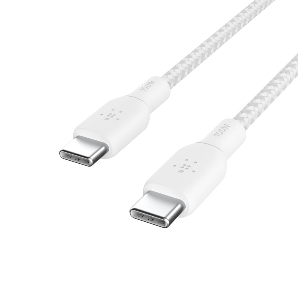 Belkin BoostCharge 100W USB-C to USB-C Cable - 2M - White