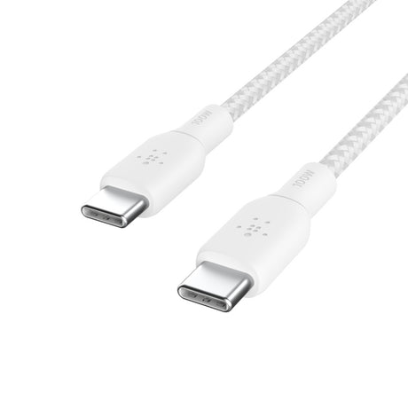 Belkin BoostCharge 100W USB-C to USB-C Cable - 2M - White