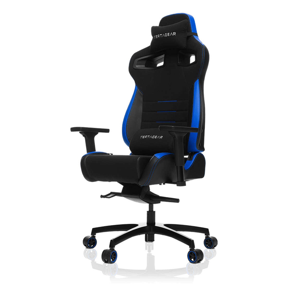 VERTAGEAR PL4500 X-Large Gaming Chair Black/Blue Edition (LED/RGB Upgradable)