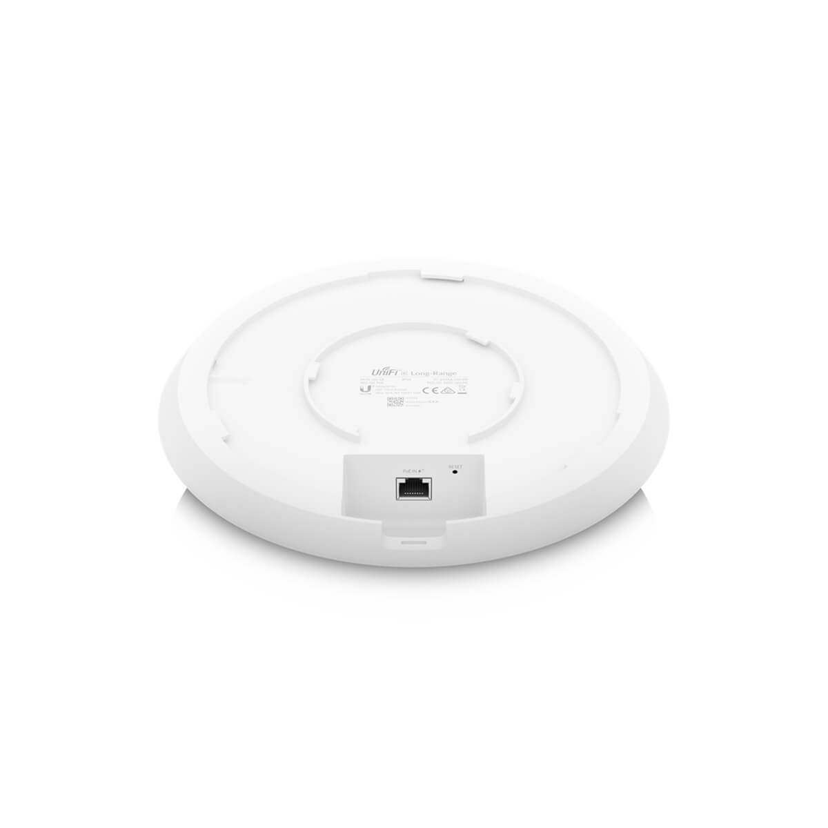 Ubiquiti UniFi U6-LR Dual-Band AX3000 Long Range Indoor Wi-Fi 6 Access Point  1 x Gigabit LAN  48V Passive PoE / 802.3at - 16.5W  (PoE Adapter NOT Included)