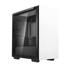 Deepcool MACUBE 110 mATX Mid Tower Case - TG White