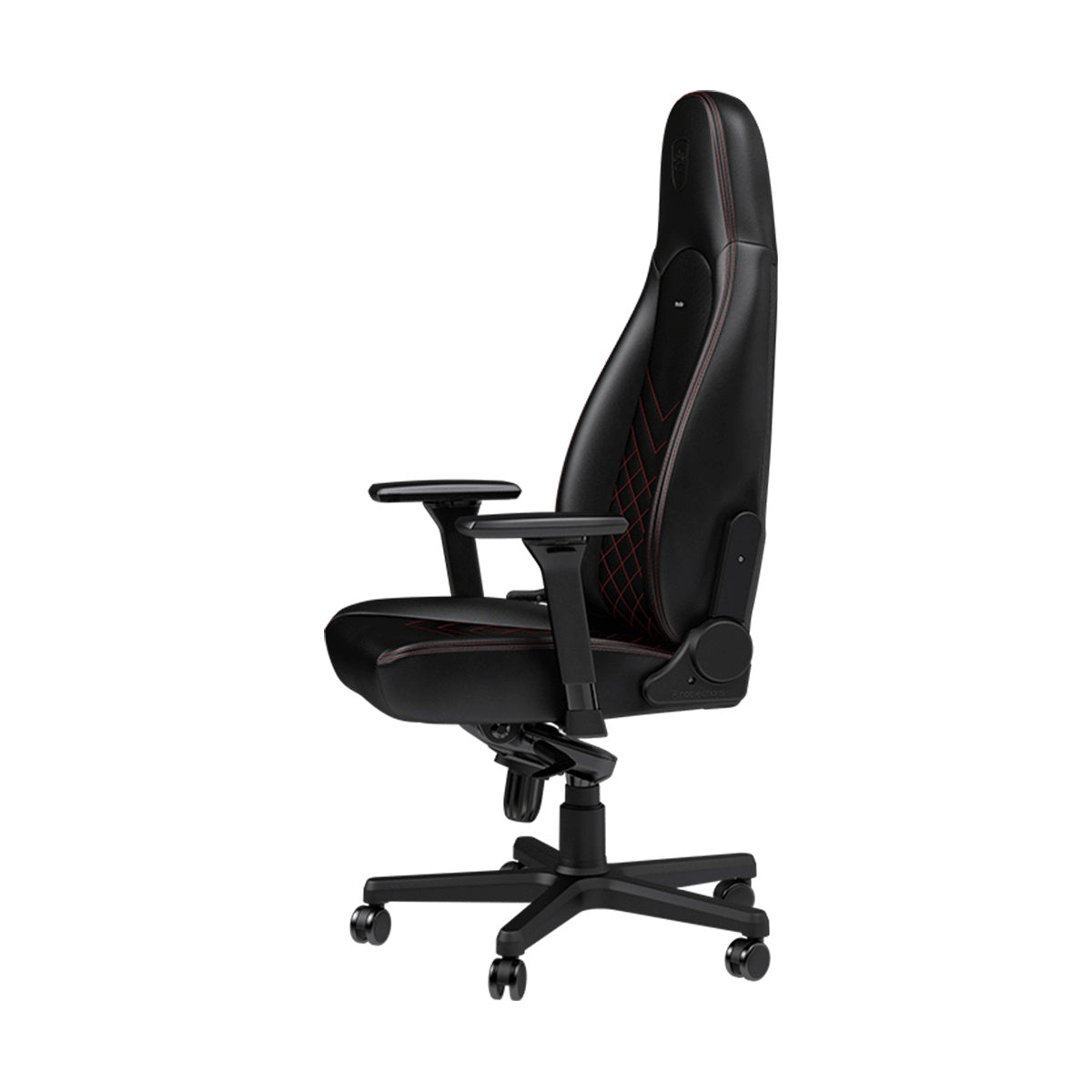 Noblechairs ICON Series Faux Leather Gaming Chair - Black/Red