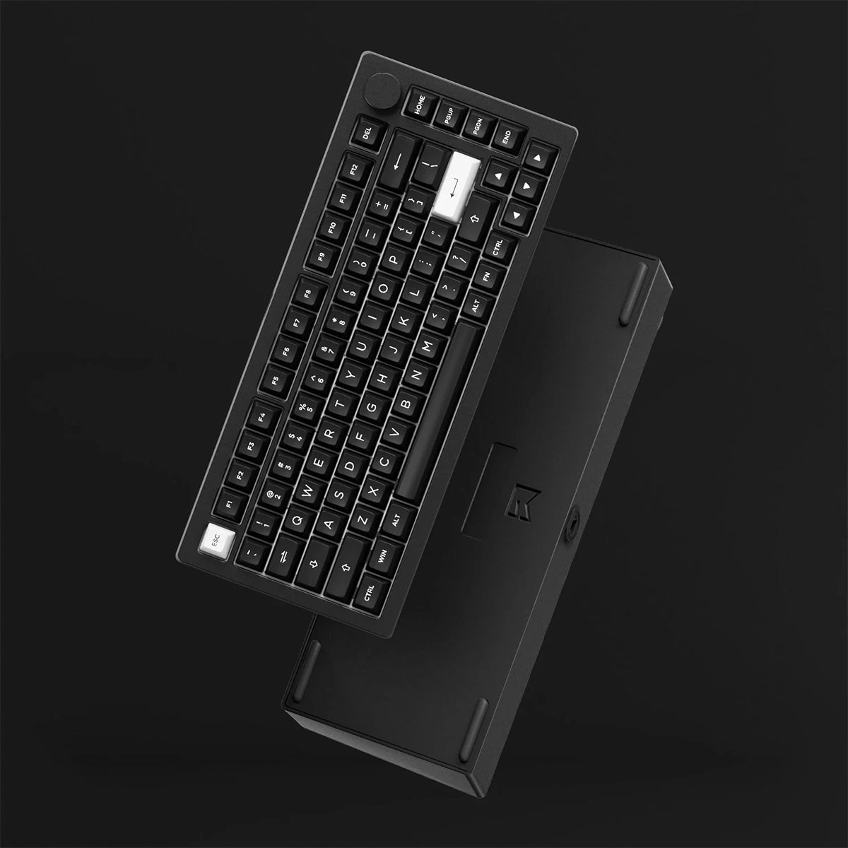 Akko Monsgeek M1 V5 VIA 75% Wireless Aluminium Mechanical Keyboard Dark Night - Rosewood Switch