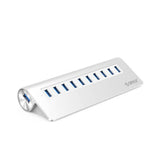 Orico Aluminum 10 Port USB3.0 Hub (M3H10-SV)