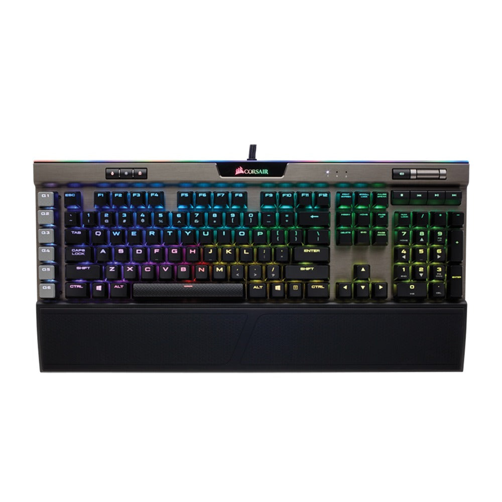 Corsair K95 RGB Platinum Mechanical Keyboard - Cherry MX Speed - GunMetal