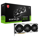 MSI GeForce RTX 4070 VENTUS 3X OC 12GB Graphics Card