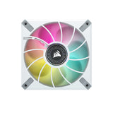 Corsair ML120 RGB ELITE WHITE 120mm Magnetic Levitation RGB Fan with AirGuide - Single Pack