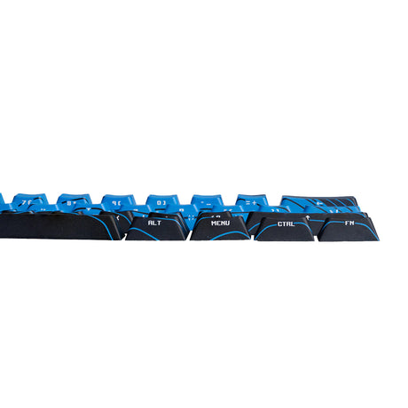 Wooting Dye-Sub PBT Magnetic Wave 61 Keys Keycap Set ANSI - Ocean Blue