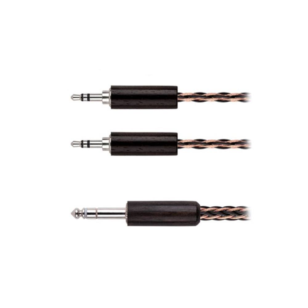 KIMBER KABLE AXIOS CU 16-wire Braided Cable for T1 Gen. 2  T5p with 6.3mm Termination - 2 Metre