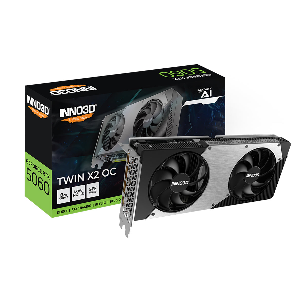 INNO3D GeForce RTX 5060 TWIN X2 OC 8GB Graphics Card