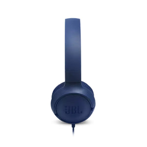 JBL Tune 500 Wired On-Ear Headphones - Blue