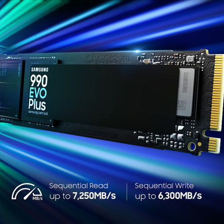 Samsung 990 EVO PLUS 1TB Gen4 NVMe M.2 SSD